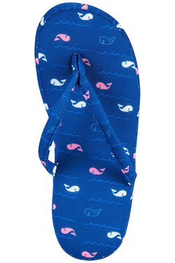 Charter Club Intimates Whales-Tales Printed Slippers thumbnail 2