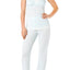 Charter Club Intimates Whispering Blue Lace Trimmed Soft Printed Knit Pajama Set