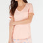 Charter Club Knit Lounge Tee in Barely Pink