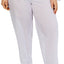Charter Club PLUS Cotton Pajama Pant in Block Stripe Lavender