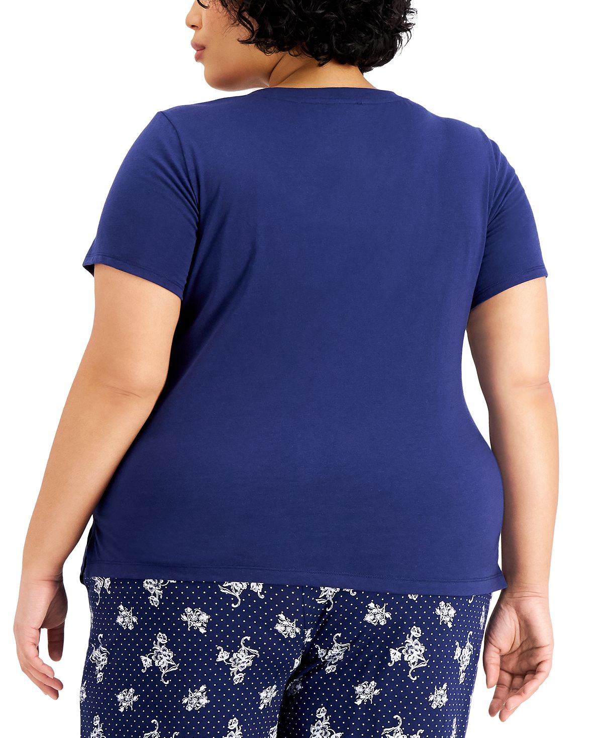 Charter Club Plus Sleep T-shirt Medieval Blue