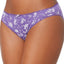 Charter Club Pretty Cotton Bikini Brief in Twirling Toile Purple