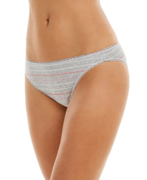 Charter Club Pretty Cotton Bikini Underwear, Created for Macy's