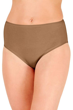 Charter Club Supima Cotton High Rise Brief in Nougat thumbnail 1