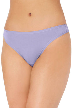 Charter Club Supima Cotton Thong in Lilac Whisper thumbnail 1