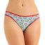Charter Club Wo Cotton Wreath-print Bikini Underwear Wreaths BC