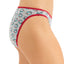 Charter Club Wo Cotton Wreath-print Bikini Underwear Wreaths BC
