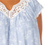 Charter Club intimates PLUS Eventide Tonal Flutter Sleeve Printed Soft Knit Nightgown