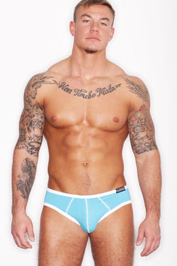 CheapUndies Aqua Cotton Brief thumbnail 1