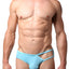 CheapUndies Aqua Exposed Side Modal Brief