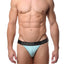 CheapUndies Aqua Mesh Bikini Brief