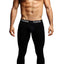 CheapUndies Black Contour Pouch Long Underwear