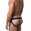 CheapUndies Black Exposed Mesh Jockstrap