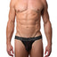CheapUndies Black Exposed Mesh Jockstrap