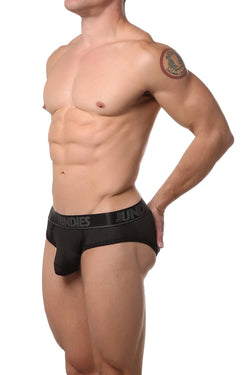 CheapUndies Black Mesh Jock-Brief thumbnail 2