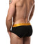 CheapUndies Black Metallic Brief