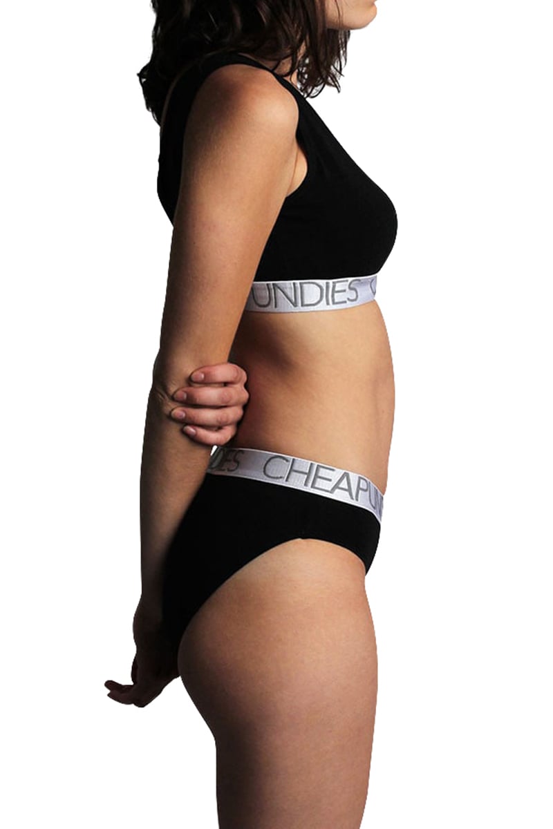 CheapUndies Black Venus Sports Bra