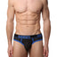 CheapUndies Blue Exposed Sport Mesh Brief