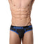 CheapUndies Blue Exposed Sport Mesh Brief