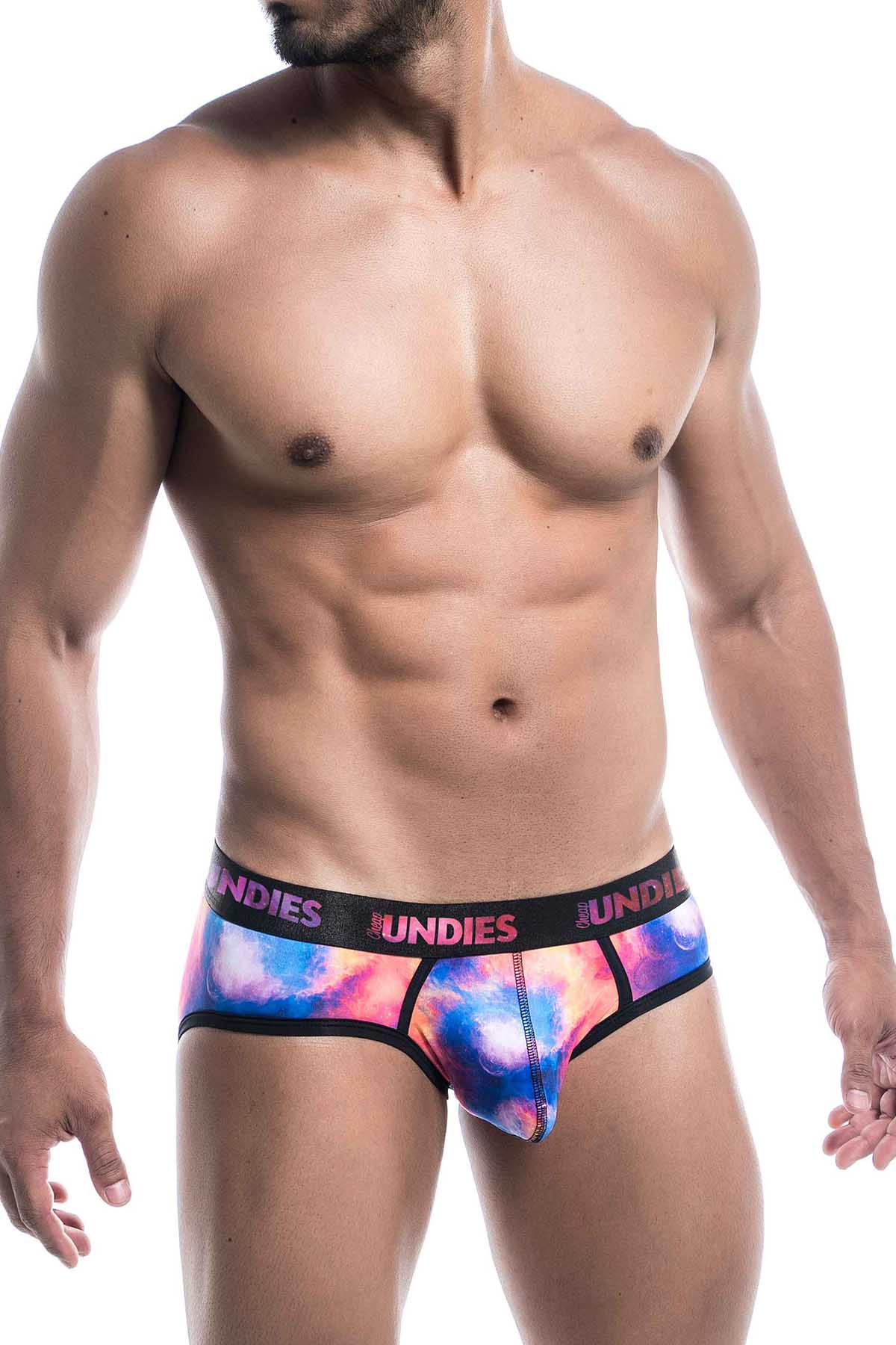 CheapUndies Blue Galaxy Brief