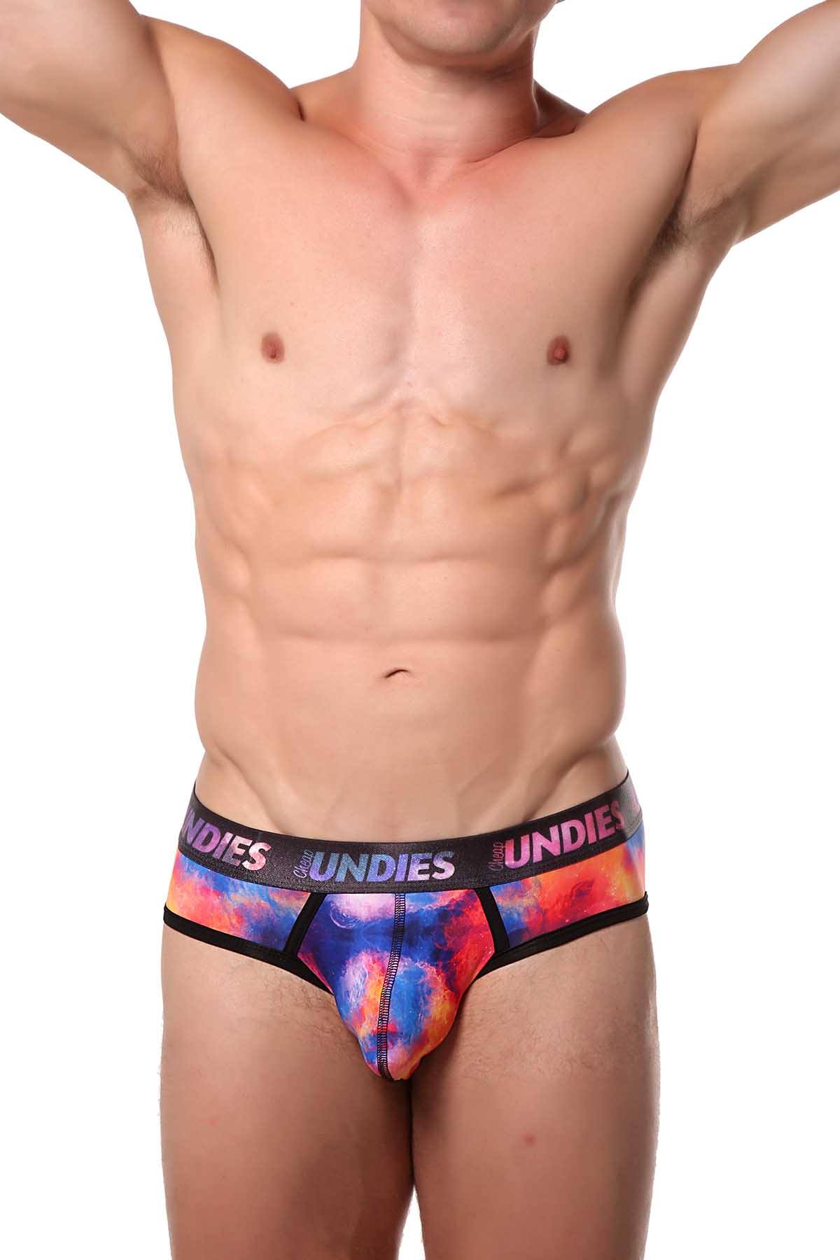 CheapUndies Blue Galaxy Brief