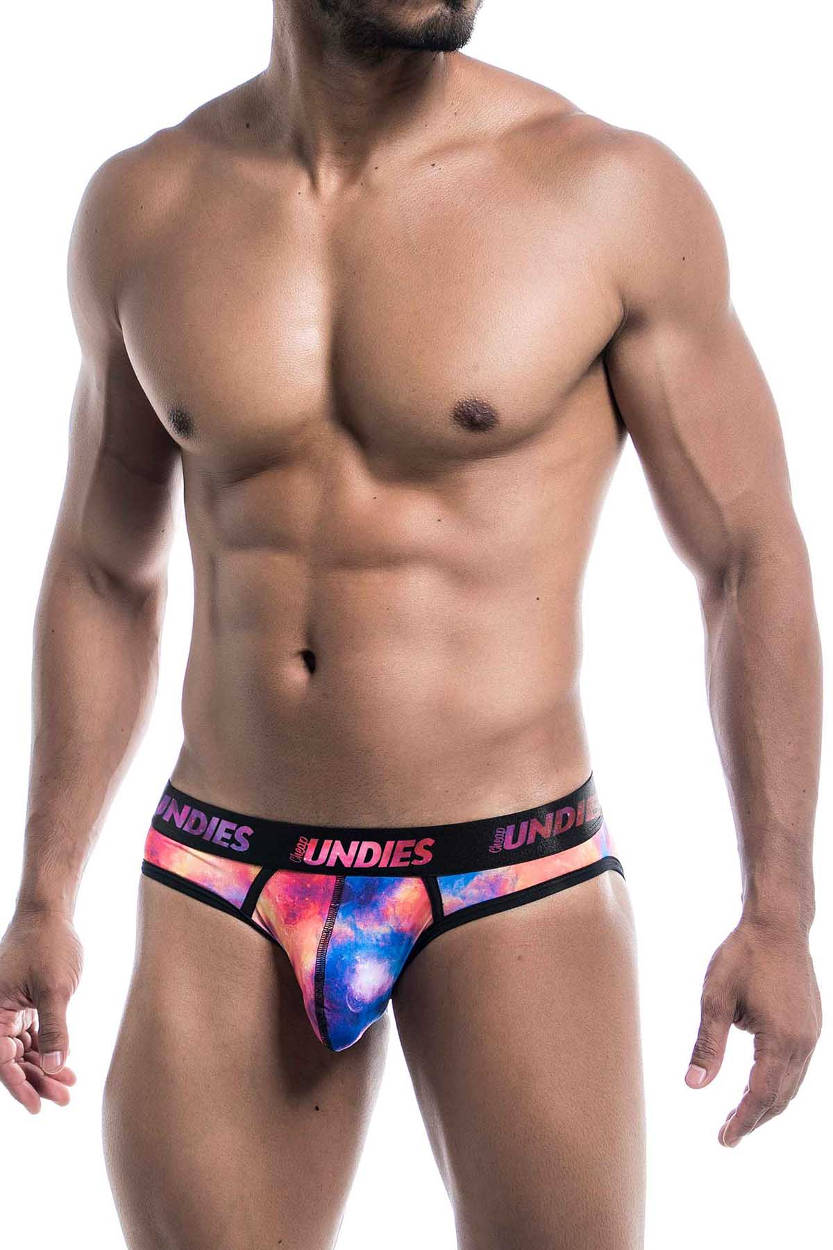 CheapUndies Blue Galaxy Jockstrap