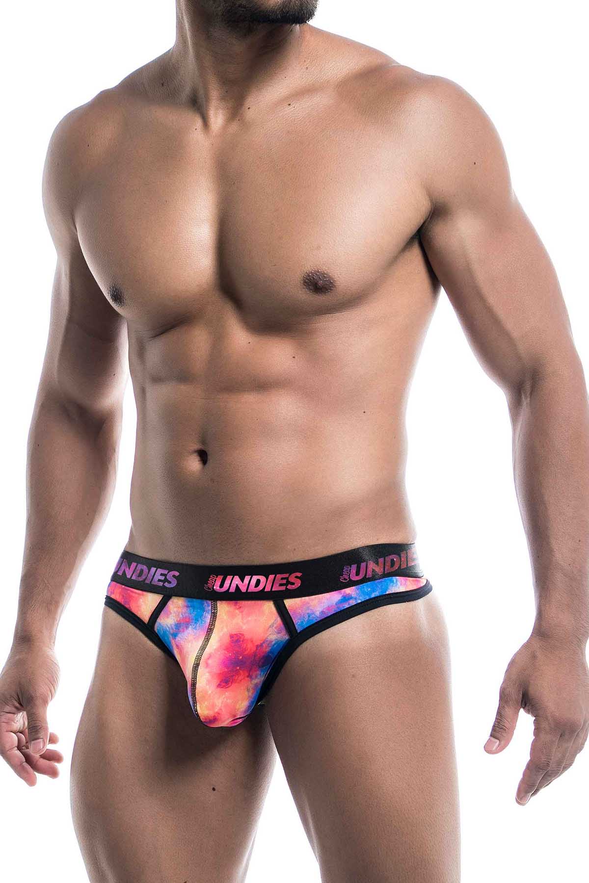 CheapUndies Blue Galaxy Thong