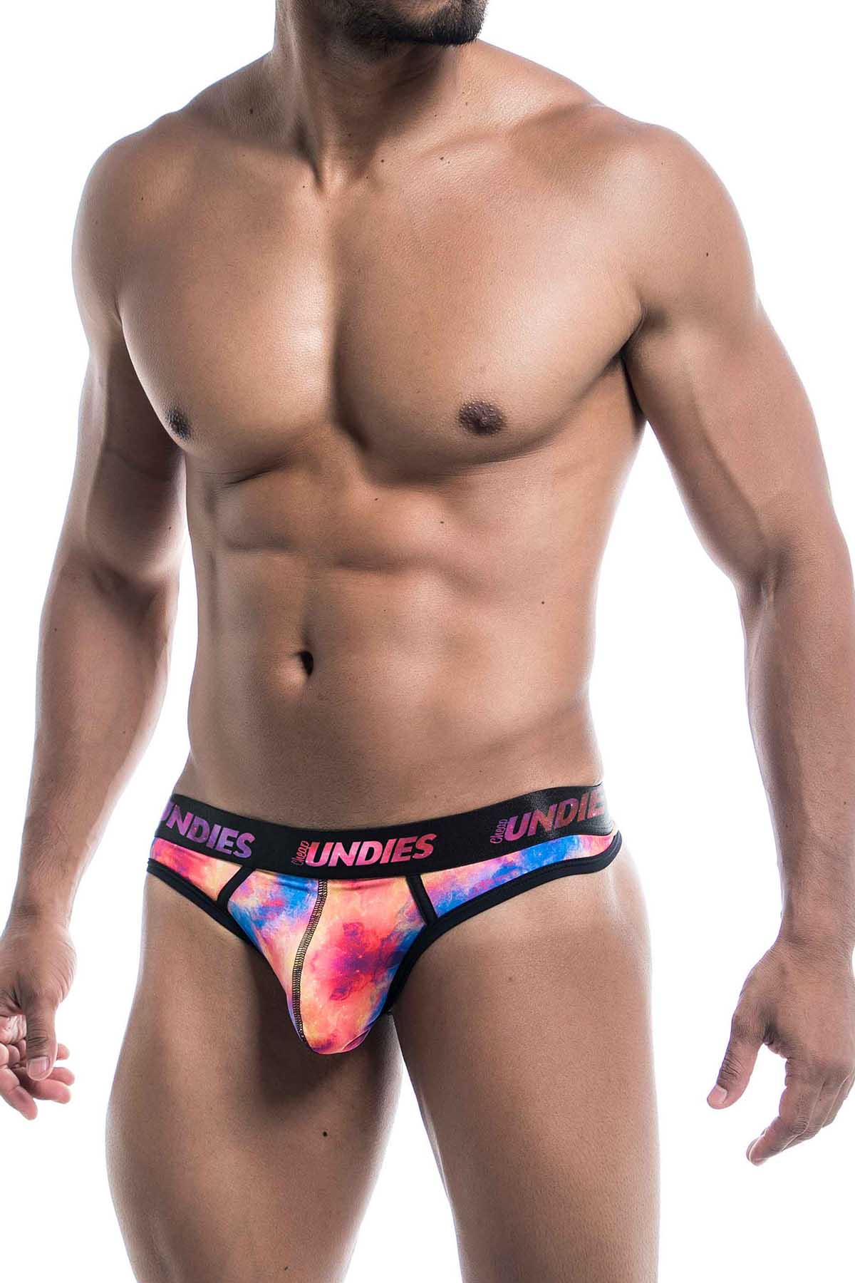 CheapUndies Blue Galaxy Thong