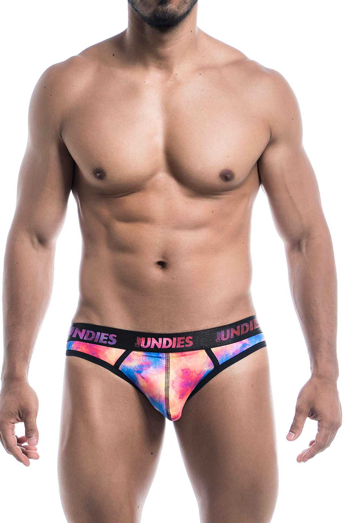 CheapUndies Blue Galaxy Thong