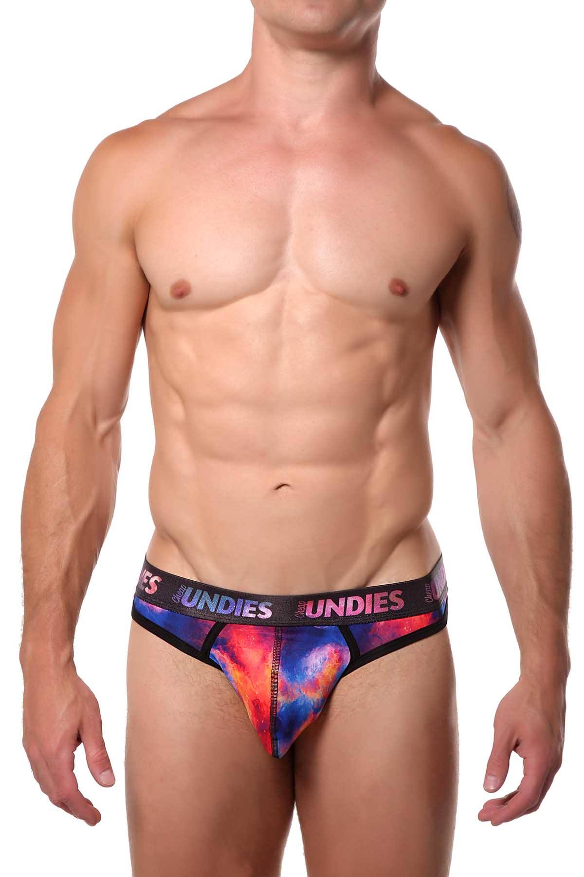 CheapUndies Blue Galaxy Thong