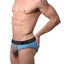 CheapUndies Blue/Grey Cool Mesh Brief