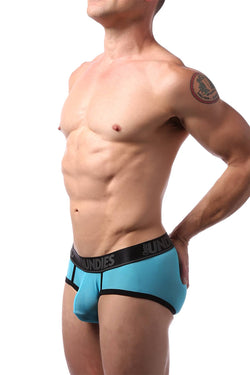 CheapUndies Blue Soft Mesh Brief thumbnail 2