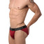 CheapUndies Brick-Red Mesh Bikini Brief