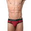 CheapUndies Brick-Red Mesh Jock-Brief