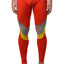 CheapUndies Burnt Orange & Grey Panel Performance Tight