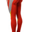 CheapUndies Burnt Orange & Grey Panel Performance Tight