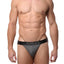 CheapUndies Charcoal Mesh Bikini Brief