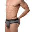 CheapUndies Charcoal Mesh Jock-Brief