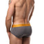 CheapUndies Charcoal Metallic Brief