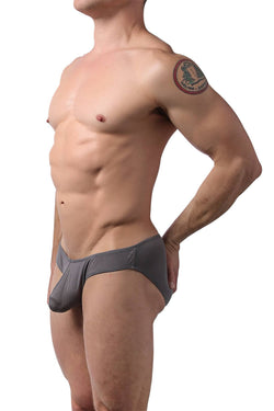 CheapUndies Charcoal Modal Comfort Pouch Brief thumbnail 2