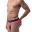 CheapUndies Coral and Blue Naughty Bunny Brief