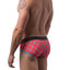 CheapUndies Coral and Blue Naughty Bunny Brief