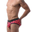 CheapUndies Coral and Navy Naughty Bunny Brief
