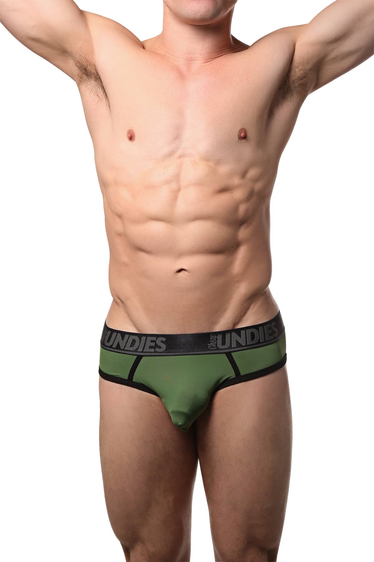 CheapUndies Green Fluid Jockbrief
