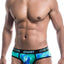 CheapUndies Green Galaxy Brief