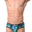 CheapUndies Green Galaxy Brief