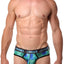 CheapUndies Green Galaxy Brief