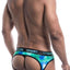 CheapUndies Green Galaxy Jockstrap