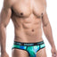 CheapUndies Green Galaxy Jockstrap