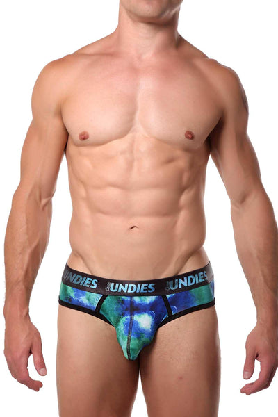 CheapUndies Green Galaxy Jockstrap